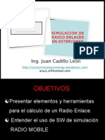 Simulacion de Radio Enlaces Radio Mobile