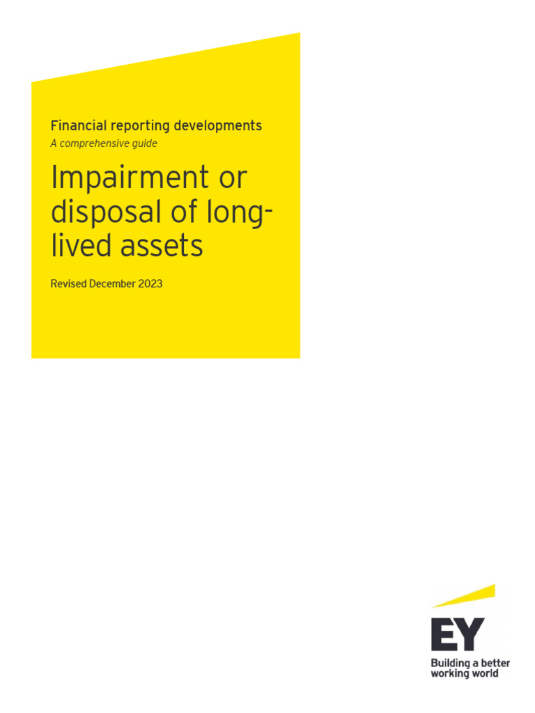 ASC 360-10 Asset Impairment Guide | PDF | Fair Value | Valuation (Finance)