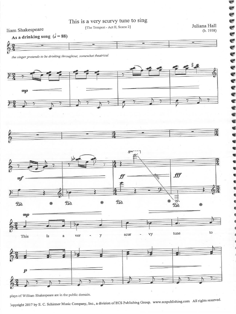 This Is Very Scurvy Tune To Sing | PDF