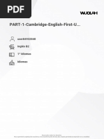 First Use of English Part 1 With Answers | PDF