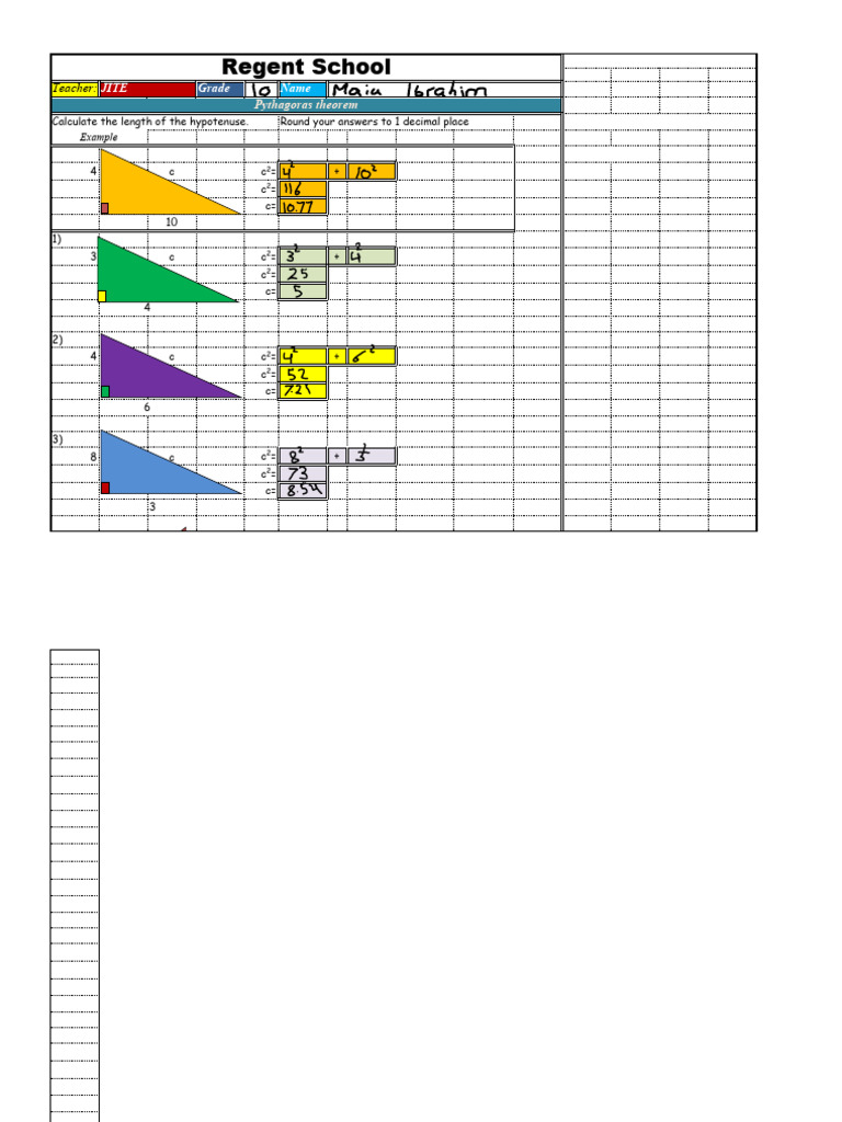 Pythagoras Theorem | PDF