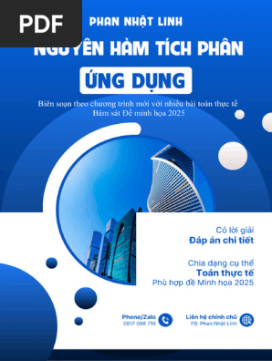 Chuyen de Nguyen Ham Tich Phan Va Ung Dung Toan 12 Phan Nhat Linh