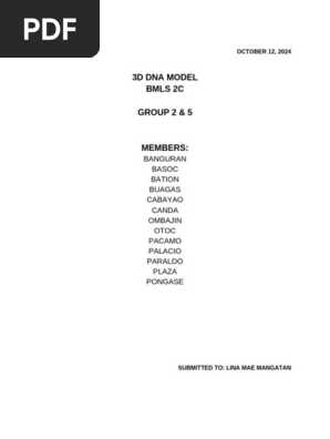 3D DNA MODEL