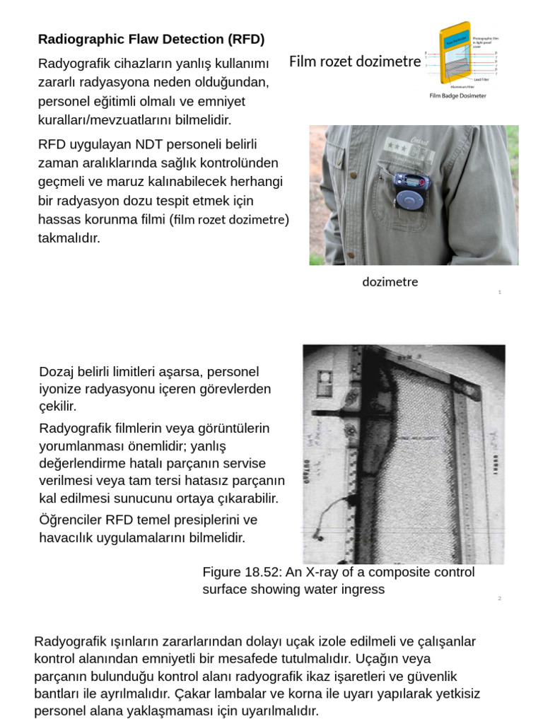 9radiographic Flaw Detection (RFD) | PDF