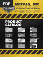 McNICHOLS Perforated Metal Specifications | PDF | Sheet Metal | Metals