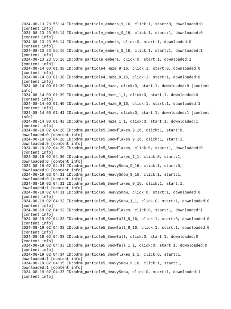 Particle Effects Download Data | PDF