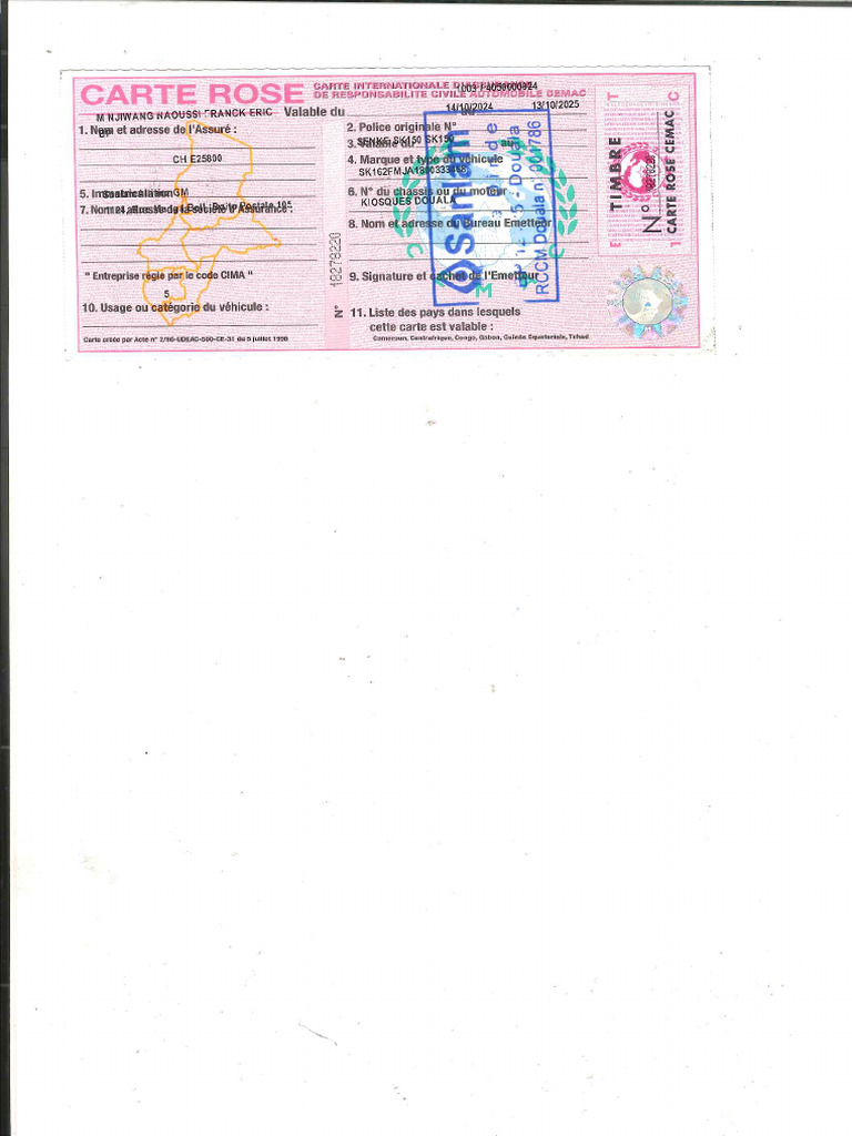 Carte Rose | PDF
