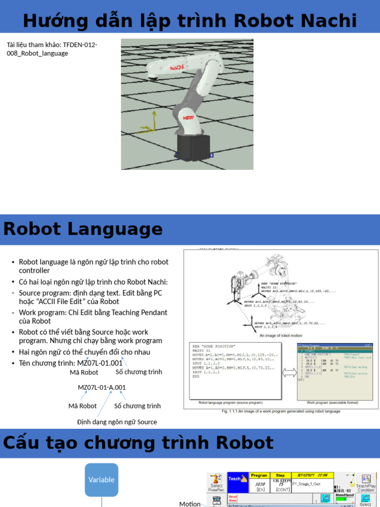 3. Robot Language | PDF