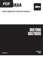 SRX700D SRX700SD: Service Manual | PDF | Carburetor | Throttle