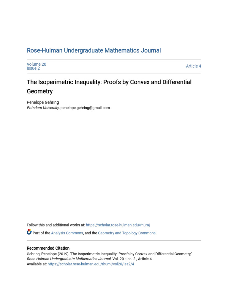 Jensens Inequality For Convex Functions