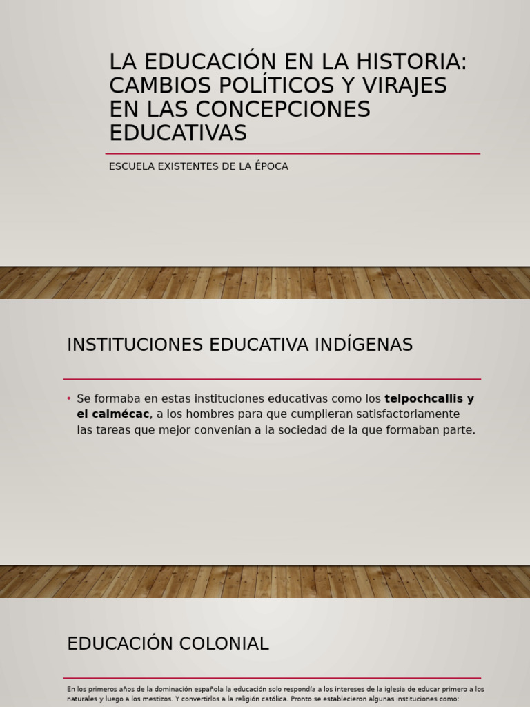 Orígenes de la educación en México | PDF | Nueva españa | Educación ...