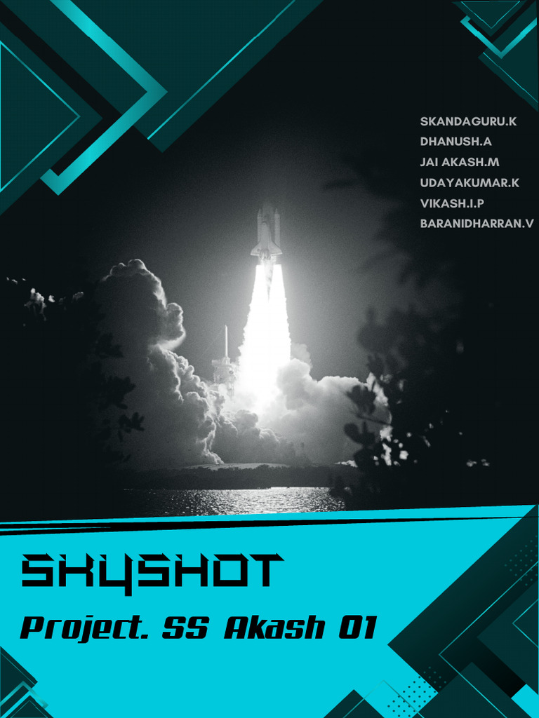 Skyshot Project Ss Akash 01 | PDF | Rocket Propellant | Rocket