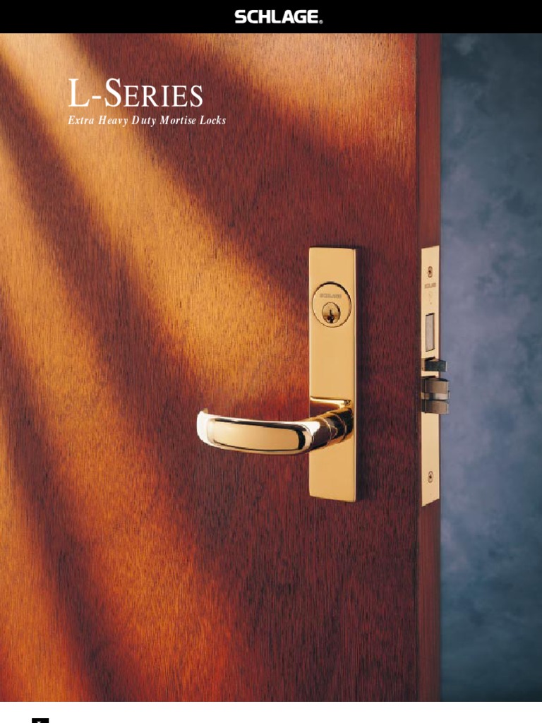 Schlage L Series Lock (Security Device) Switch