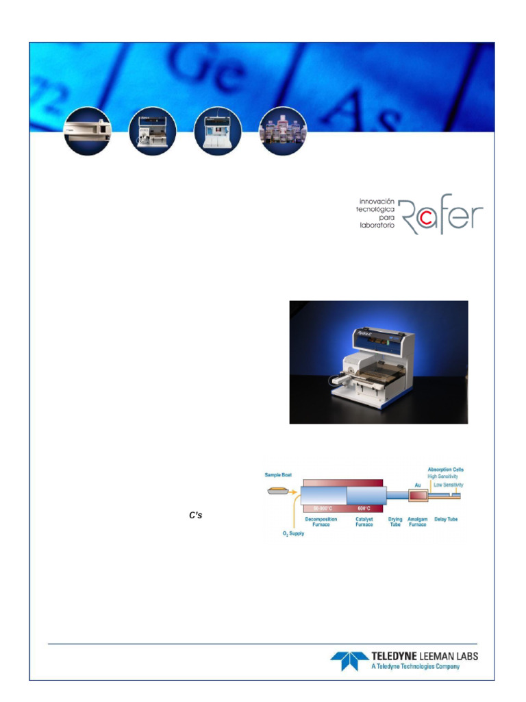 Fast Mercury Analysis with Hydra-C | PDF | Detection Limit | Mercury ...