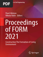 Proceedings of Stcce 2021: Nikolai Vatin Editor | PDF | Cement