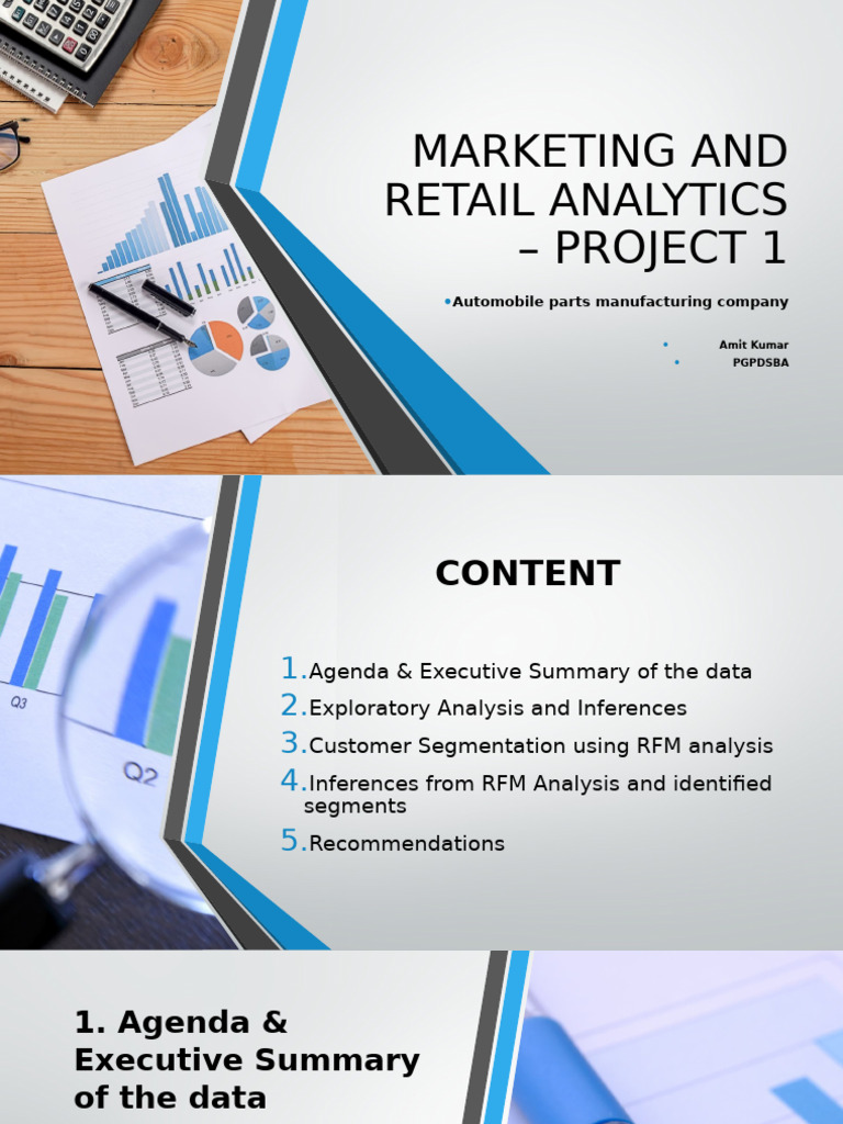 Marketing and Retail Analytics - Project 1 | PDF | Market Segmentation ...