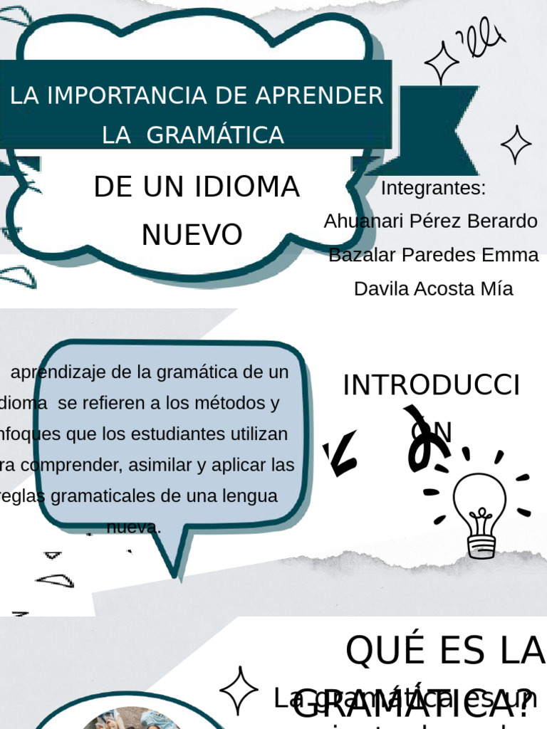 Estrategias para Aprender Gramática | PDF | Gramática | Palabra