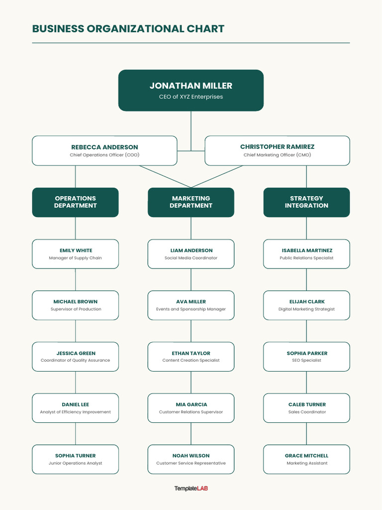 Business-Organizational-Chart | PDF