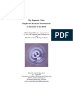 Turbidity Sec Chi Disk