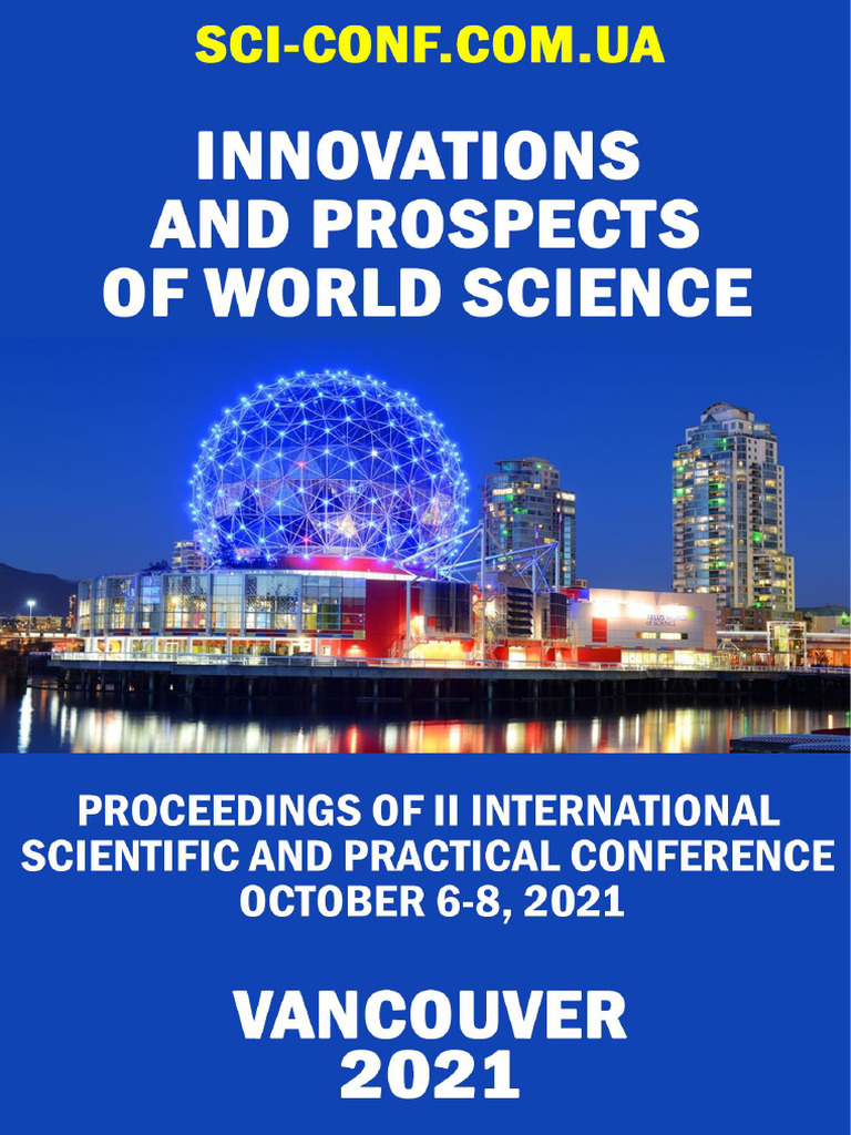 Innovations and Prospects of World Science 6 8.10.21 | PDF