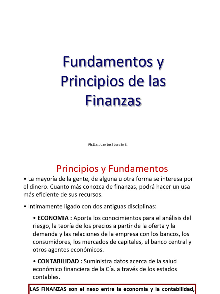 Fundamentos de Finanzas Empresariales | PDF | Contabilidad | Estado ...