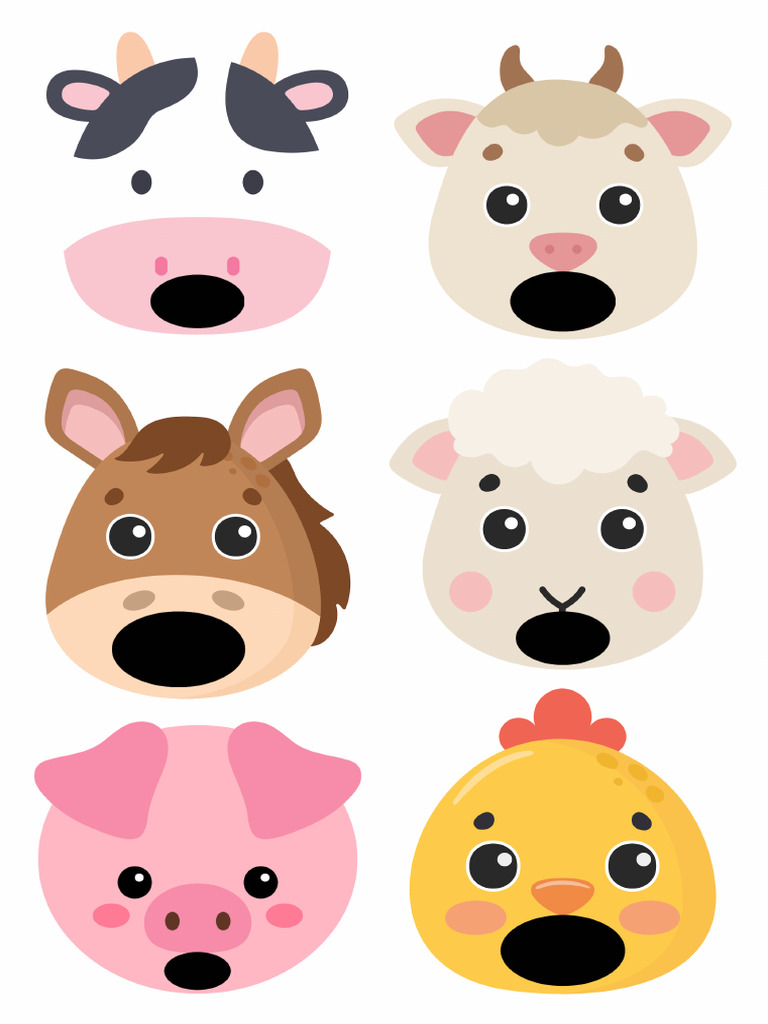 Feed Farm Animals Free Printable 2 | PDF