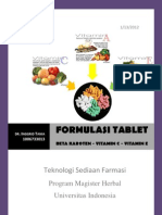 Tugas - Formulasi Tablet Beta Karoten-Vitamin C - Inggrid