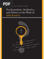 Kelly Oliver, S. K. Keltner-Psychoanalysis, Aesthetics, and ...