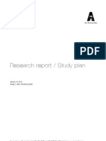 Research Report / Study Plan: January 19, 2012 Phase 2: New Technologies