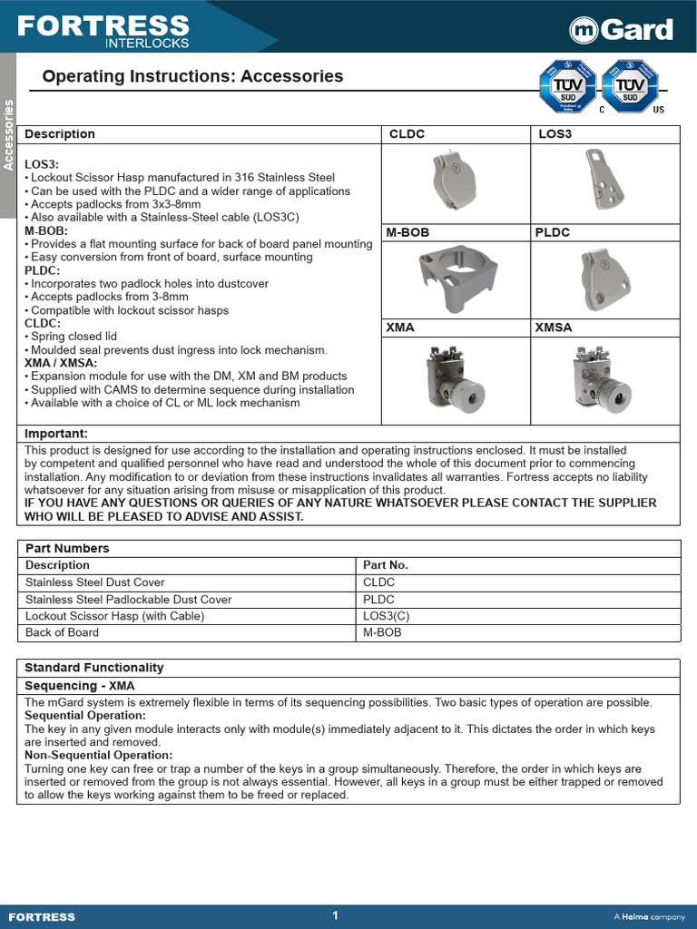 Accessories Operating Instructions June 2021 V1.1 1 | PDF | Screw | Drill
