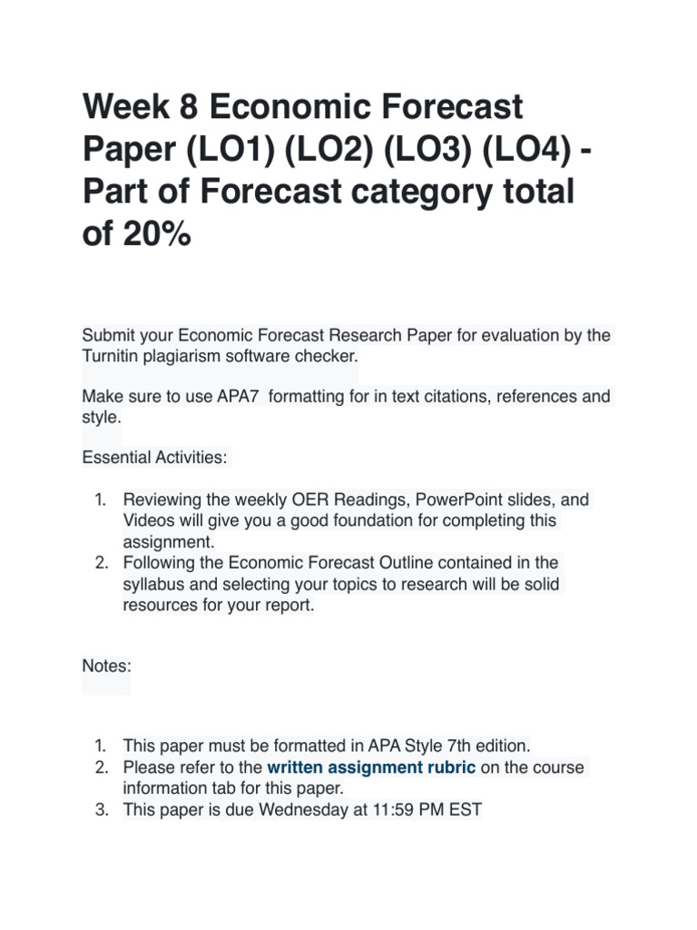 Rubric | PDF | Economies
