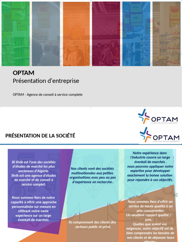 Services de Conseil OPTAM en Algérie | PDF | Système de management de ...