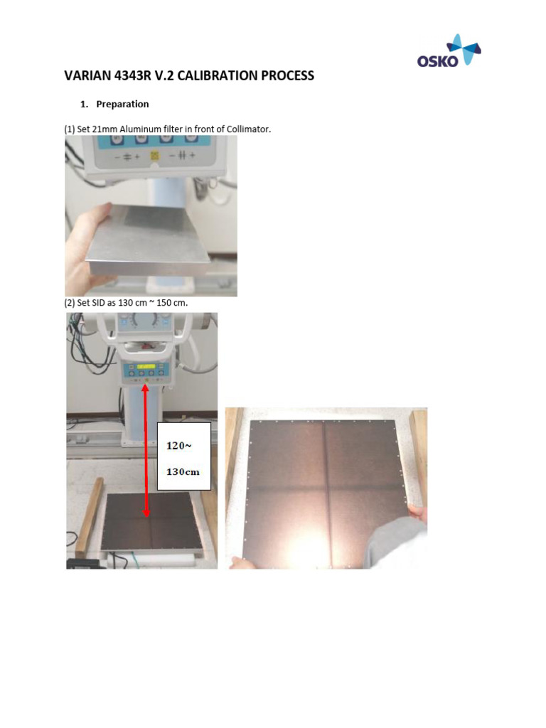 PaxScan 4343R Calibration Guide | PDF | Exposure (Photography) | Image ...