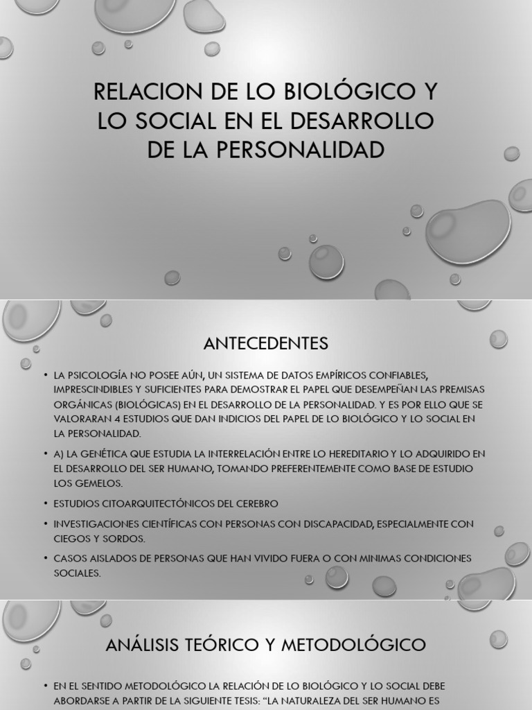 Relacion de lo biol gico y lo social en 1 pdf psique psicolog a