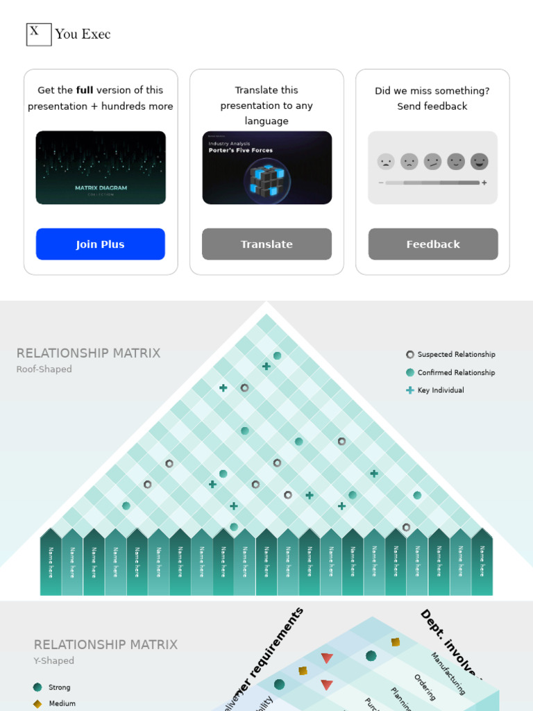Relationship and Analysis Matrix Guide | PDF | Risk | Brand