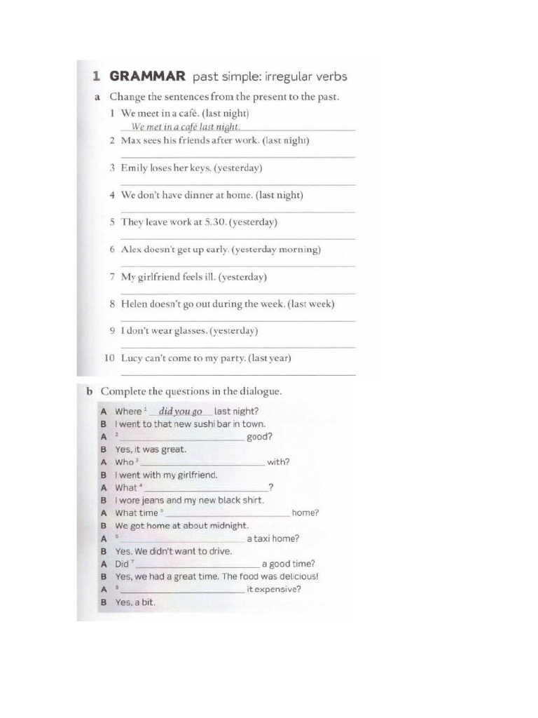 7C WORKBOOK | PDF