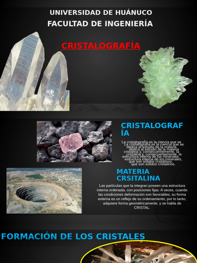Cristalografia | PDF | Cristal | Cristalografía