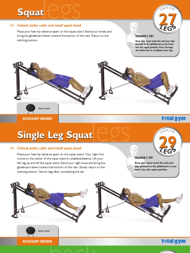 Total Gym Workout Arm Hand