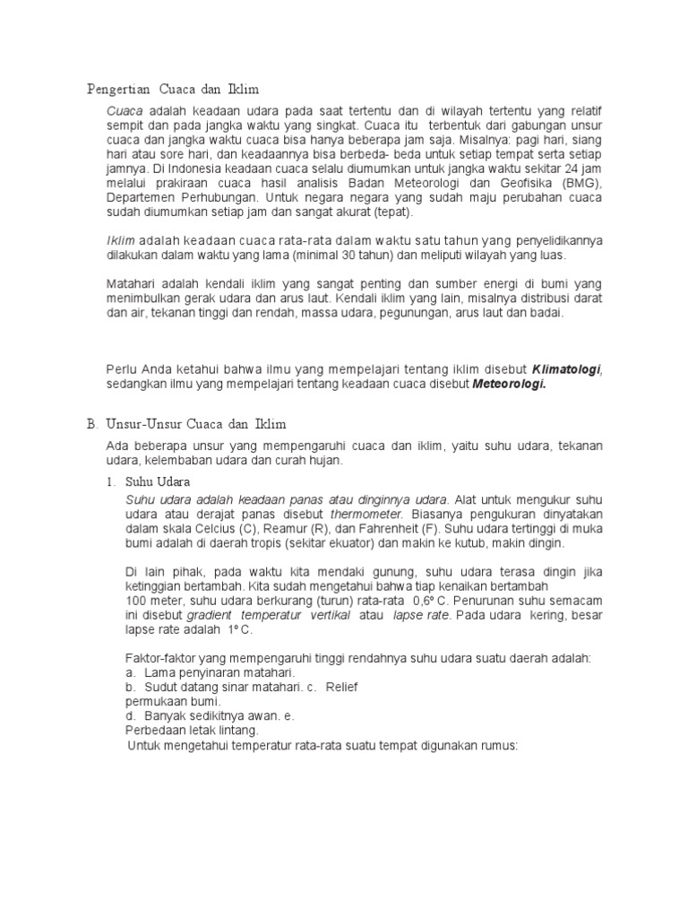 Ilmu Yg Mempelajari Cuaca Disebut Masnurul