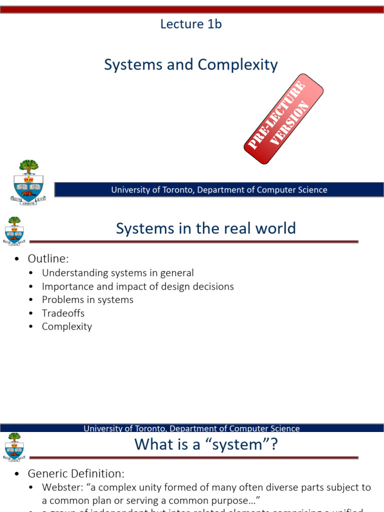 Understanding Complex Systems in Software | PDF | System | Computing