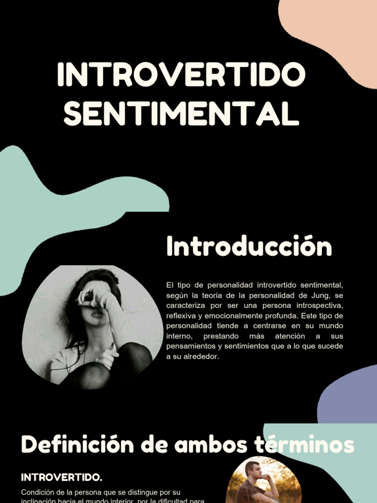Personalidad Introvertido Sentimental | PDF | Las emociones | Empatía