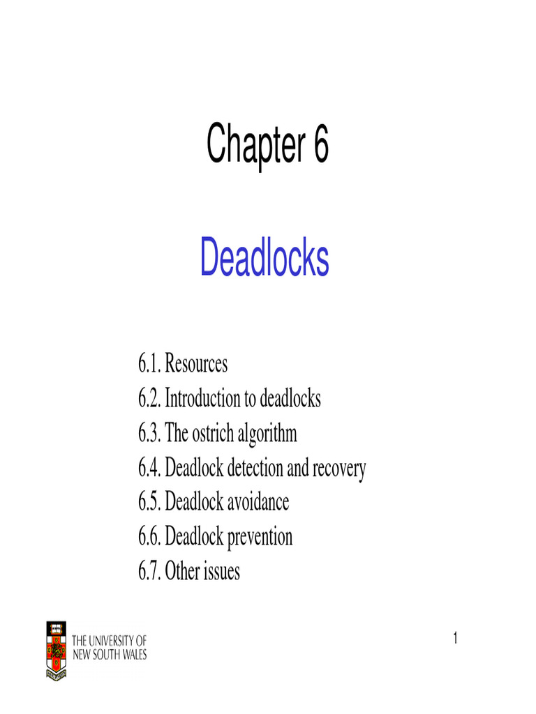 Lect 05 | PDF | Concurrency (Computer Science) | Computer Science