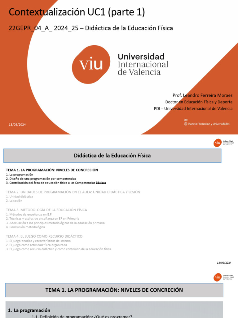 Con1 P1 | PDF | Educación primaria | Plan de estudios