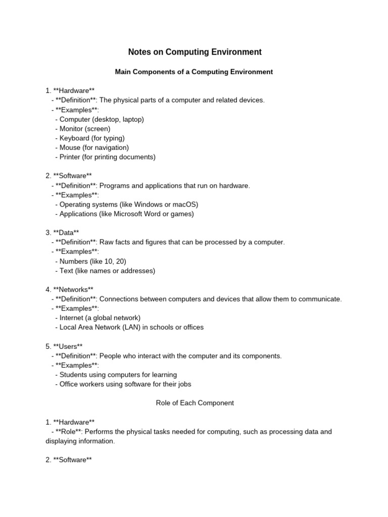 Form 1 notes pdf desktop computer computer hardware