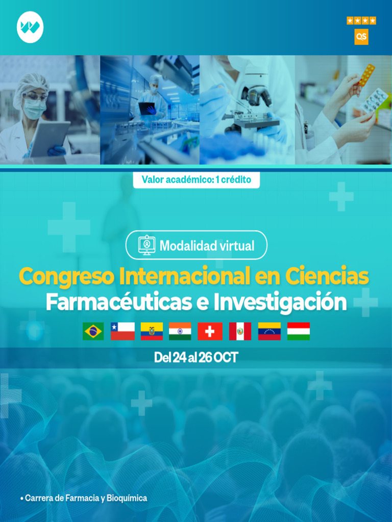Congreso Internacional de Ciencias Farmacéuticas | PDF | Farmacia ...