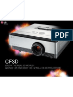 Enjoy The Real 3D World! World 1St One Body 120 HZ Full HD 3D Projector