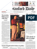 The Stanford Daily: No Overdue Bill Increase With Epay