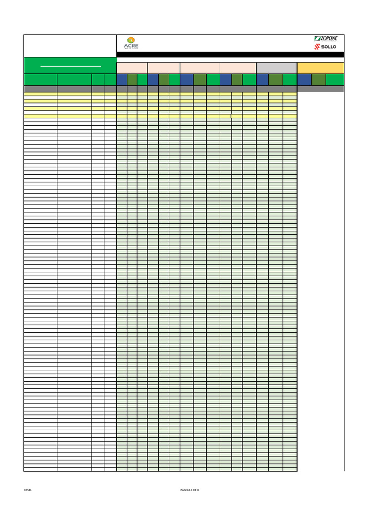 FJ_CS CONTROLE DE ESTRUTURAS RCSM REV00 | PDF