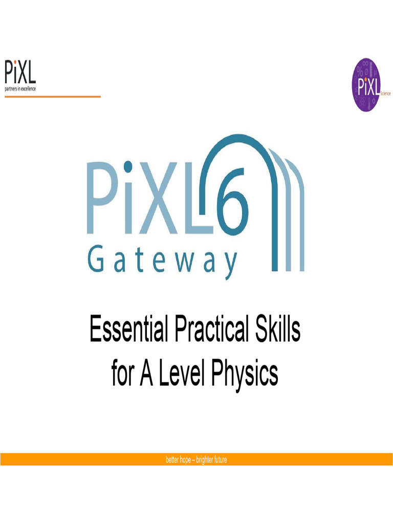 12 PiXL Gateway Physics Practical Skills | PDF | Observational Error ...