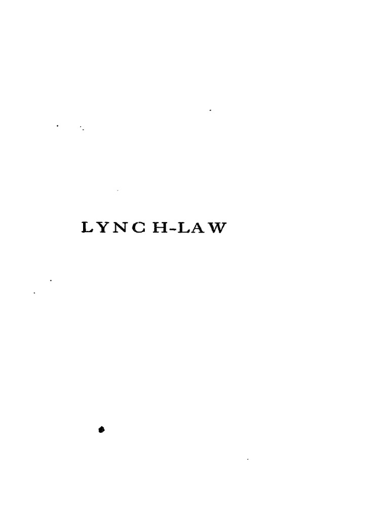 History of Lynching in the U.S. PDF